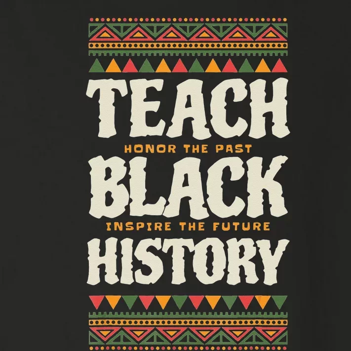 Teach Black History Toddler Long Sleeve Shirt