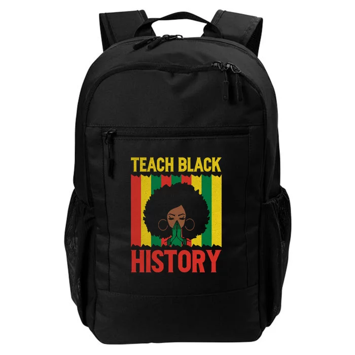 Teach Black History Month Gift Black Woman Daily Commute Backpack