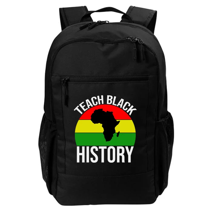 Teach Black History Funny Daily Commute Backpack