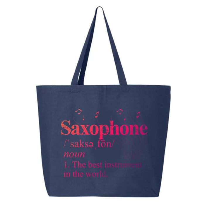 The Best Instrut In The World Saxophone Gift 25L Jumbo Tote