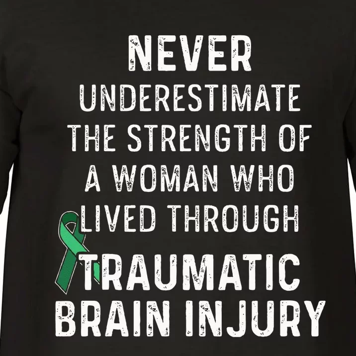 Traumatic Brain Injury Survivor Strength TBI Warrior Comfort Colors T-Shirt