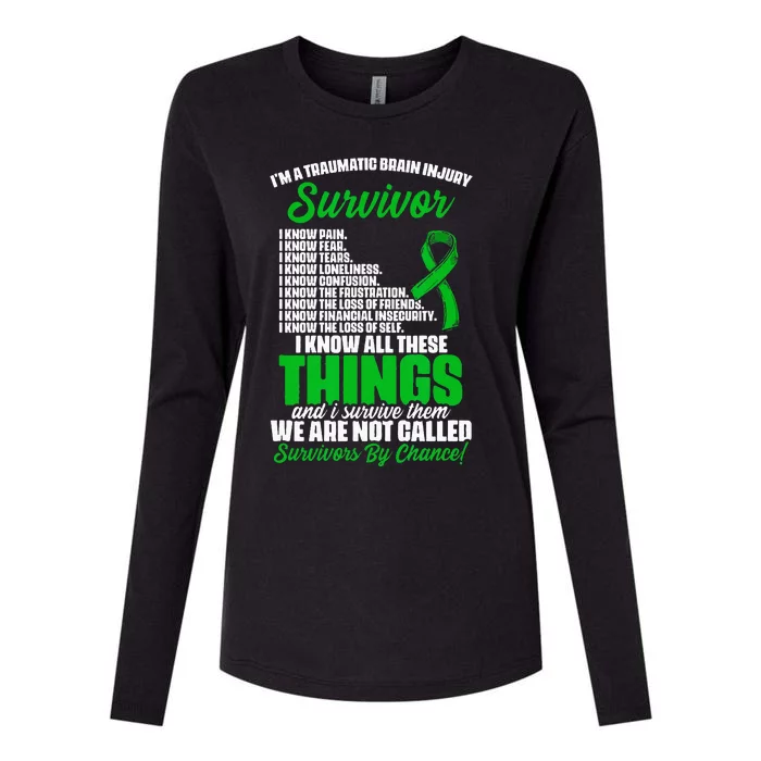 Traumatic Brain Injury Survivor Support TBI Survivor Womens Cotton Relaxed Long Sleeve T-Shirt