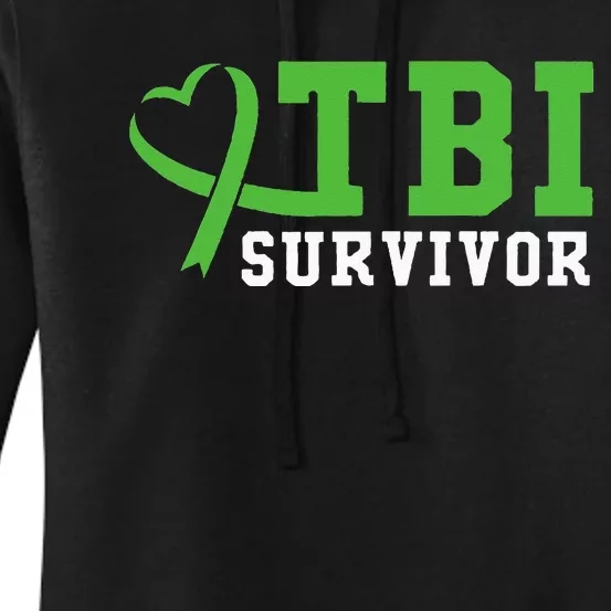 Traumatic Brain Injury TBI Survivor Women's Pullover Hoodie