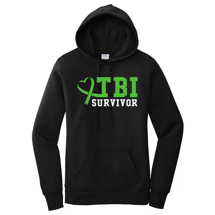 Traumatic Brain Injury TBI Survivor Women's Pullover Hoodie