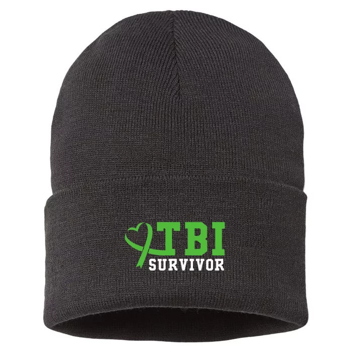 Traumatic Brain Injury TBI Survivor Sustainable Knit Beanie