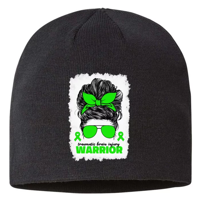 Traumatic Brain Injury Warrior For Women TBI Awareness Month 8 1/2in Sustainable Knit Beanie