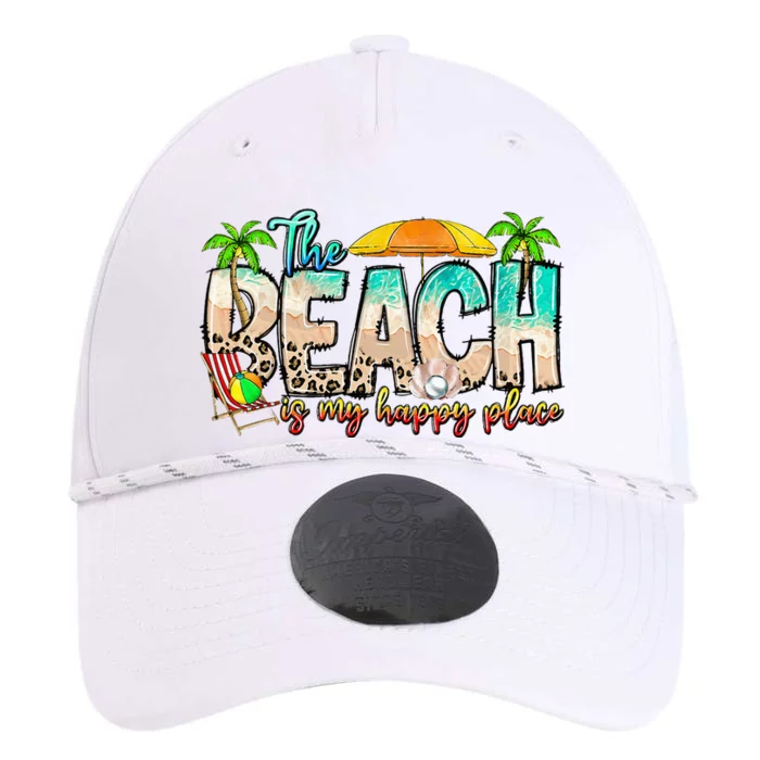 The Beach Is My Happy Place Vacation Summer Performance The Dyno Cap