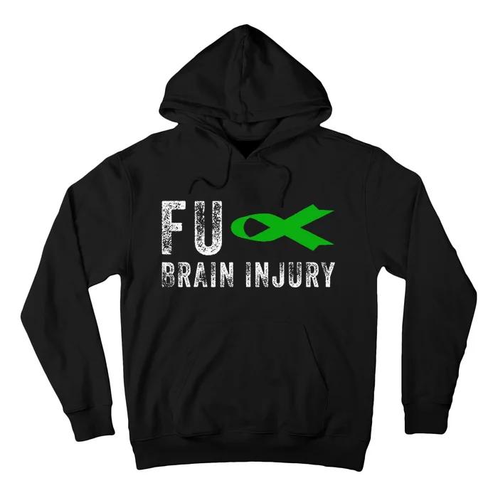 Traumatic Brain Injury Awareness Fu Traumatic Brain Injury Hoodie