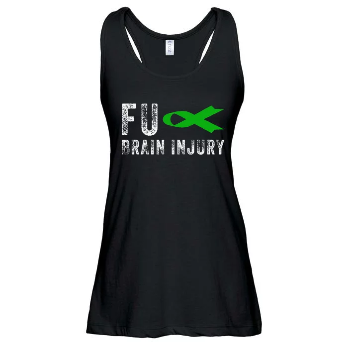 Traumatic Brain Injury Awareness Fu Traumatic Brain Injury Ladies Essential Flowy Tank