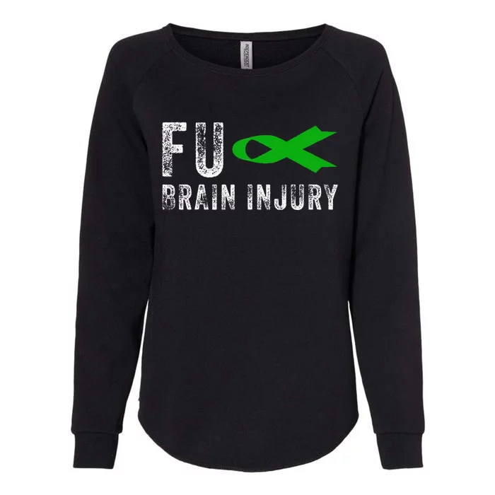 Traumatic Brain Injury Awareness Fu Traumatic Brain Injury Womens California Wash Sweatshirt