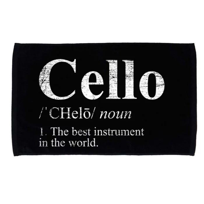 The Best Instrut In The World Cello Great Gift Microfiber Hand Towel