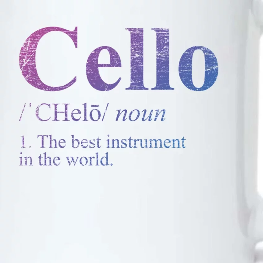 The Best Instrut In The World Cello Great Gift Black Color Changing Mug