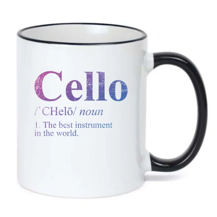 The Best Instrut In The World Cello Great Gift Black Color Changing Mug