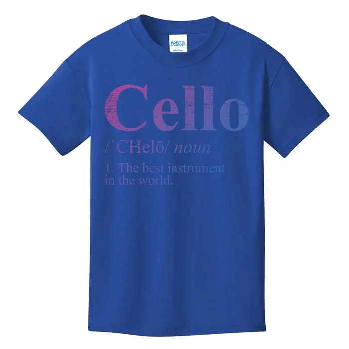 The Best Instrut In The World Cello Great Gift Kids T-Shirt