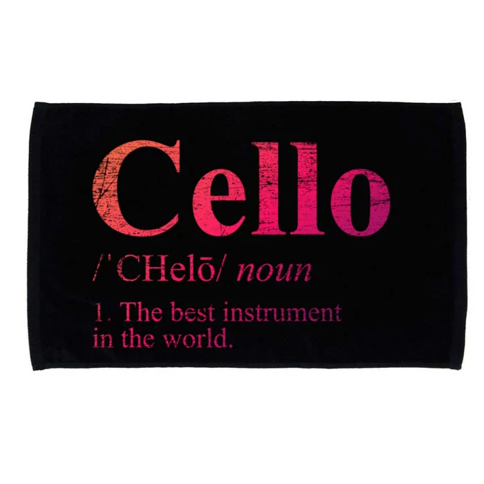 The Best Instrut In The World Cello Great Gift Microfiber Hand Towel