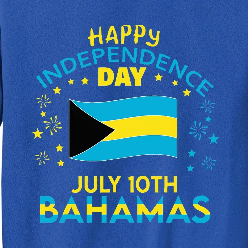 The Bahamas Independence Day Bahamian Pride The Bahamas Flag Tall Sweatshirt