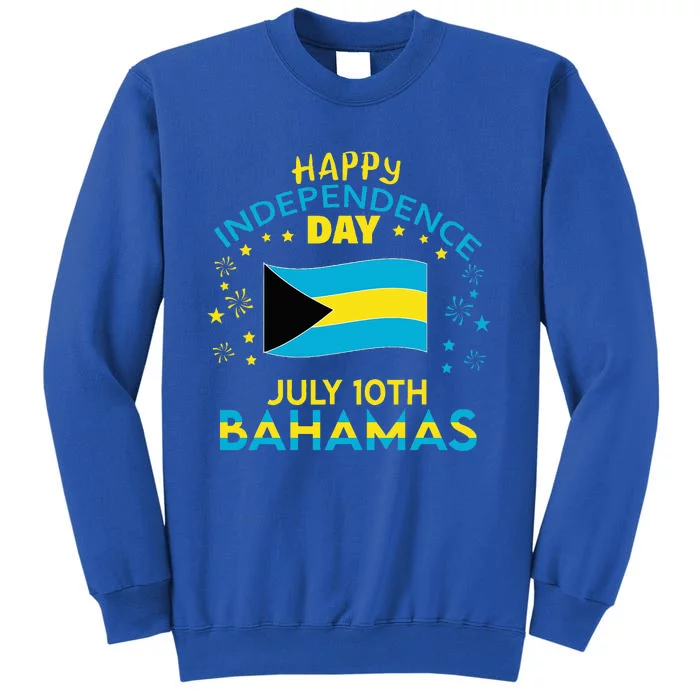 The Bahamas Independence Day Bahamian Pride The Bahamas Flag Tall Sweatshirt