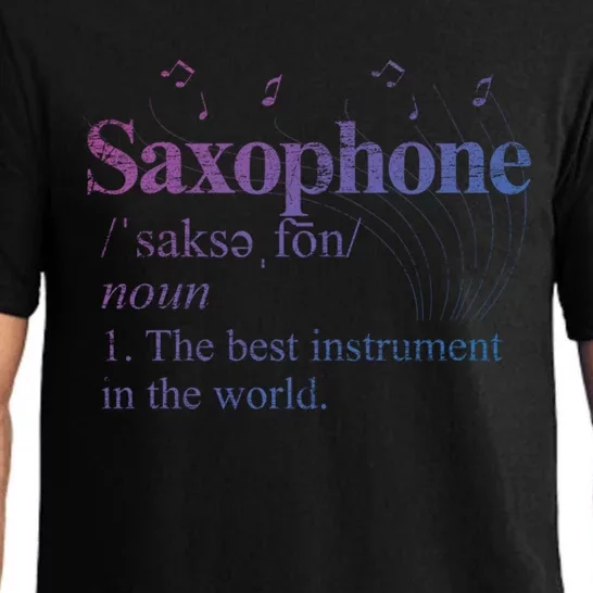 The Best Instrut In The World Saxophone Gift Pajama Set