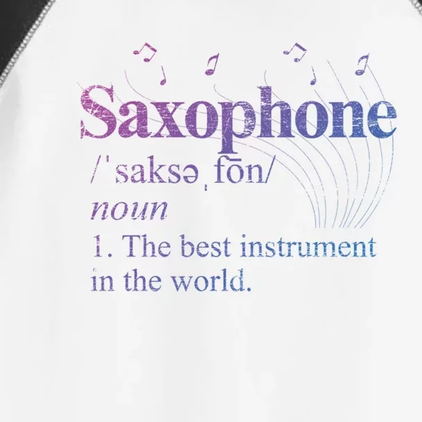 The Best Instrut In The World Saxophone Gift Toddler Fine Jersey T-Shirt