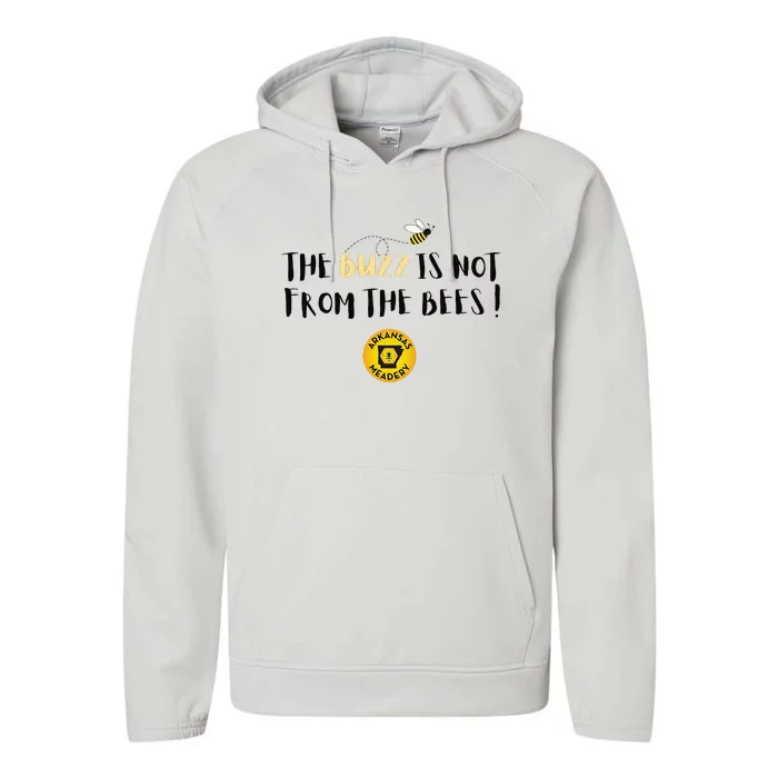 The Buzz Is Not From The Bees Performance Fleece Hoodie