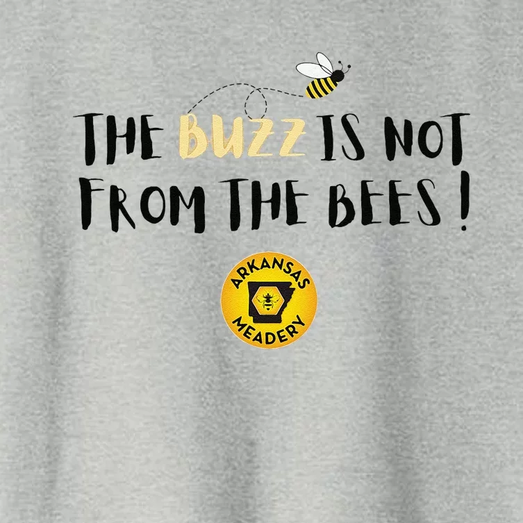 The Buzz Is Not From The Bees Women's Crop Top Tee