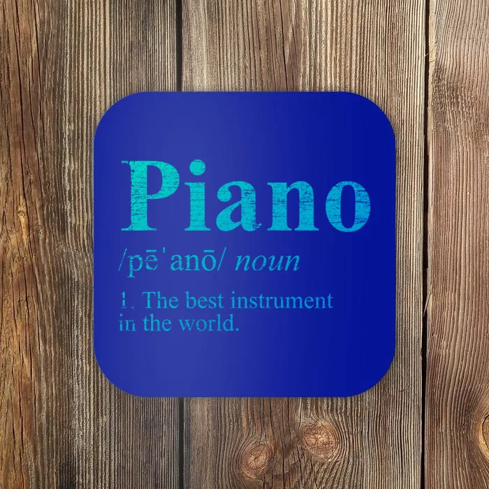 The Best Instrut In The World Piano Gift Coaster