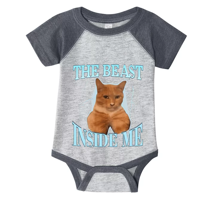 The Beast Inside Me Infant Baby Jersey Bodysuit