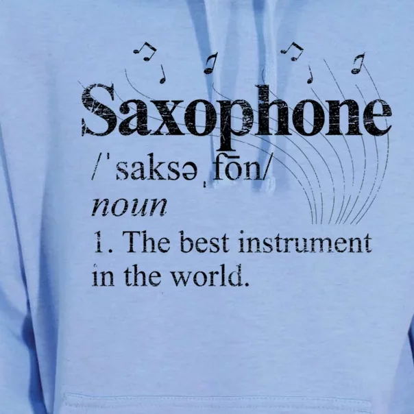 The Best Instrut In The World Saxophone Gift Unisex Surf Hoodie