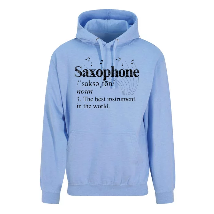 The Best Instrut In The World Saxophone Gift Unisex Surf Hoodie