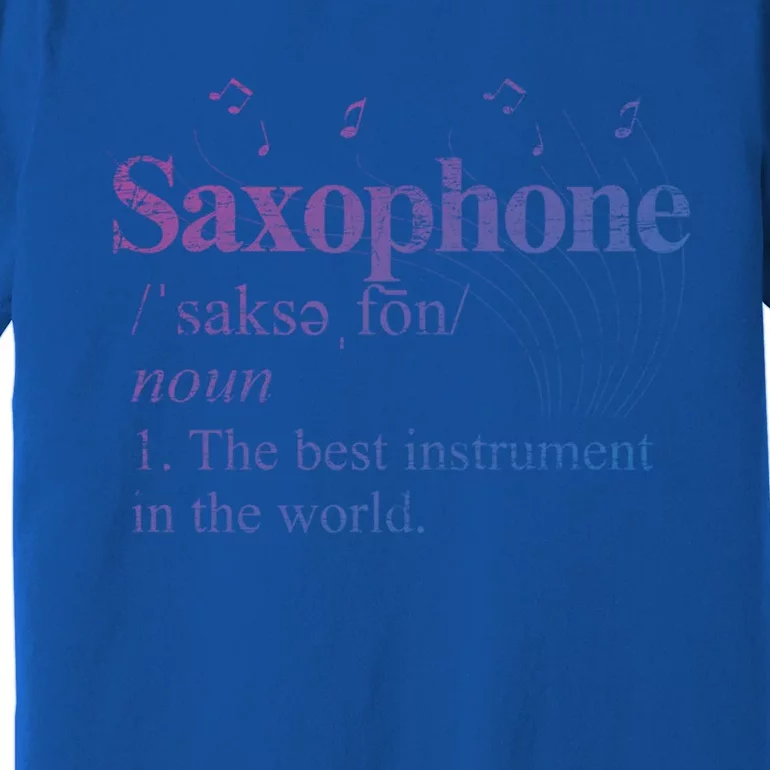 The Best Instrut In The World Saxophone Gift Premium T-Shirt