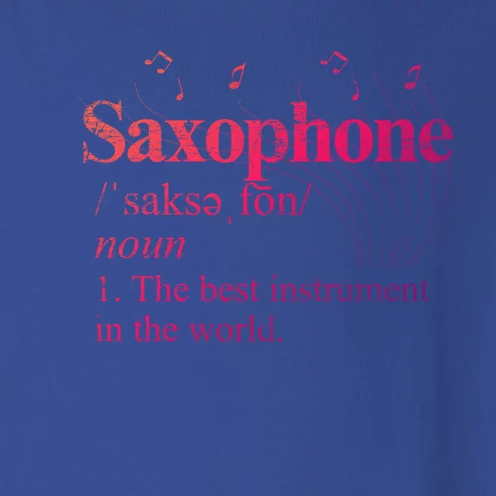 The Best Instrut In The World Saxophone Gift Toddler Long Sleeve Shirt