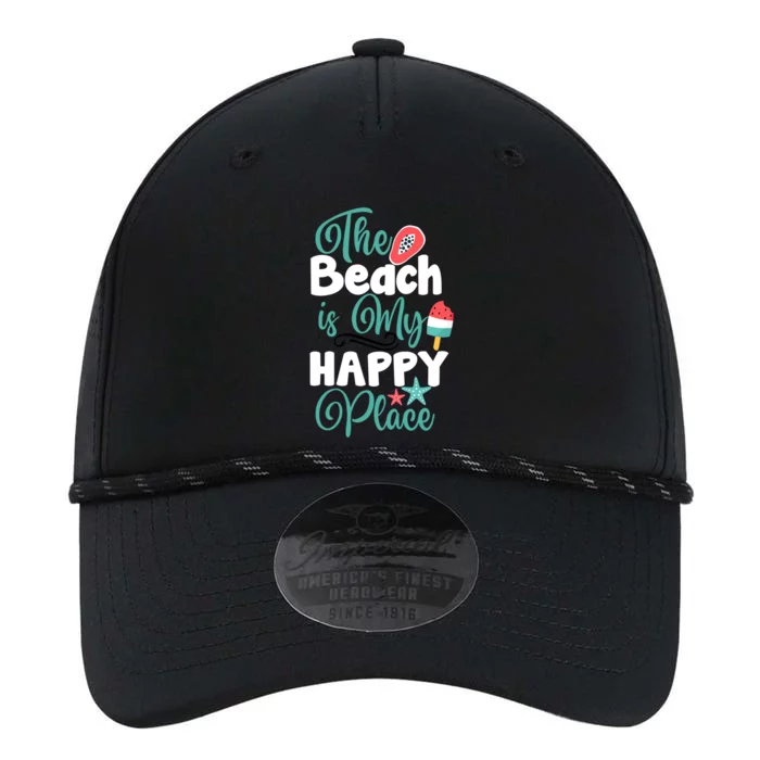 The Beach Is My Happy Place Holiday Summer Gift Performance The Dyno Cap