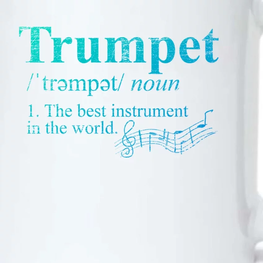 The Best Instrut In The World Definition Trumpet Gift Black Color Changing Mug