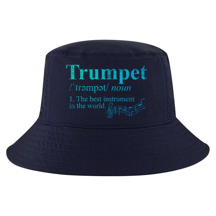 The Best Instrut In The World Definition Trumpet Gift Cool Comfort Performance Bucket Hat