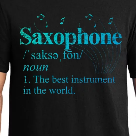 The Best Instrut In The World Saxophone Gift Pajama Set