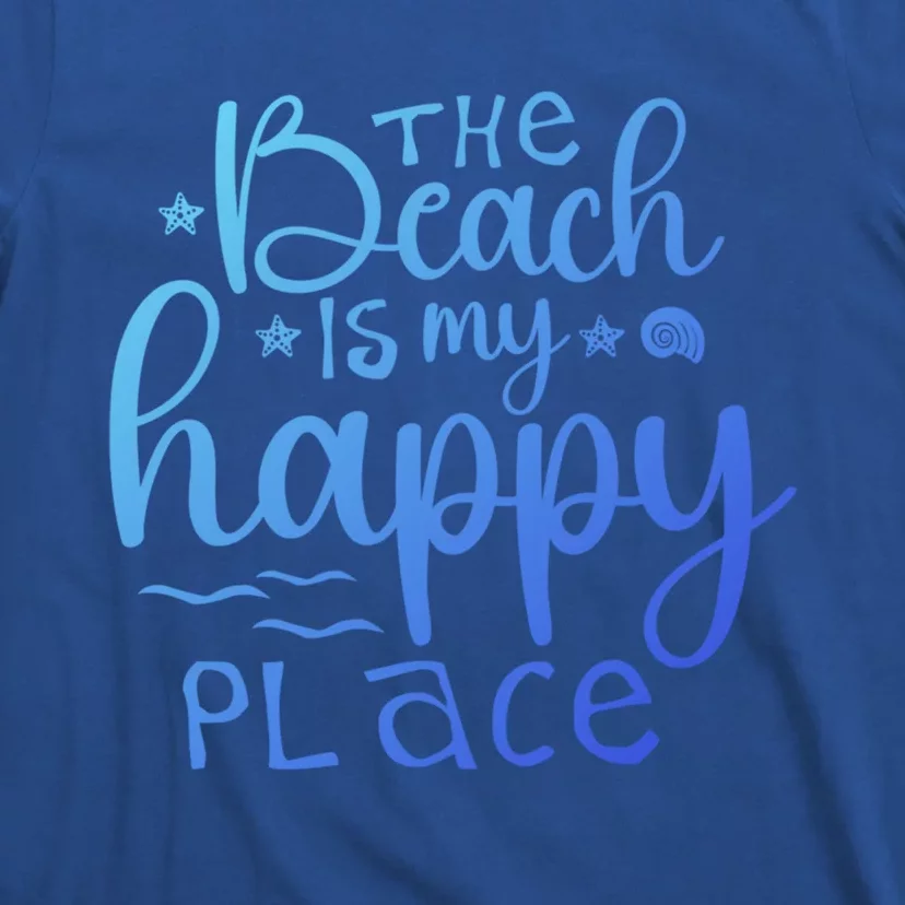 The Beach Is My Happy Place Gift T-Shirt