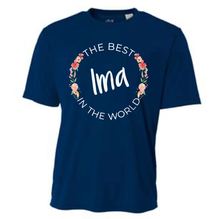 The Best Ima In The World Jewish Mom MotherS Day Cooling Performance Crew T-Shirt