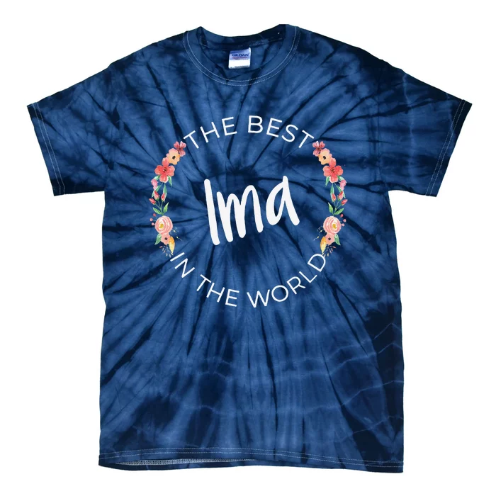 The Best Ima In The World Jewish Mom MotherS Day Tie-Dye T-Shirt