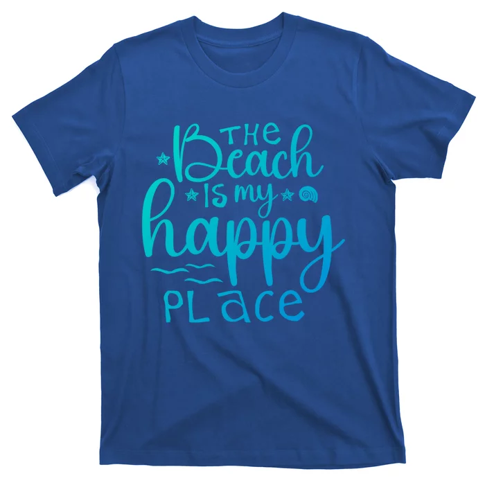 The Beach Is My Happy Place Gift T-Shirt