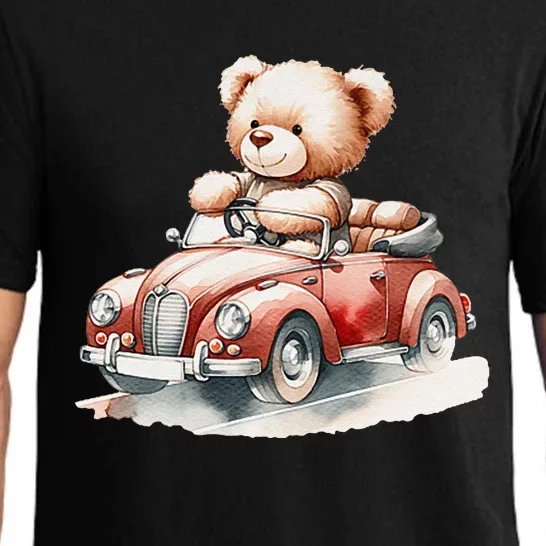 Toy Bear In A Convertible Pajama Set