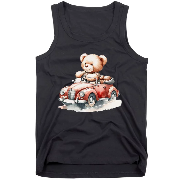 Toy Bear In A Convertible Tank Top