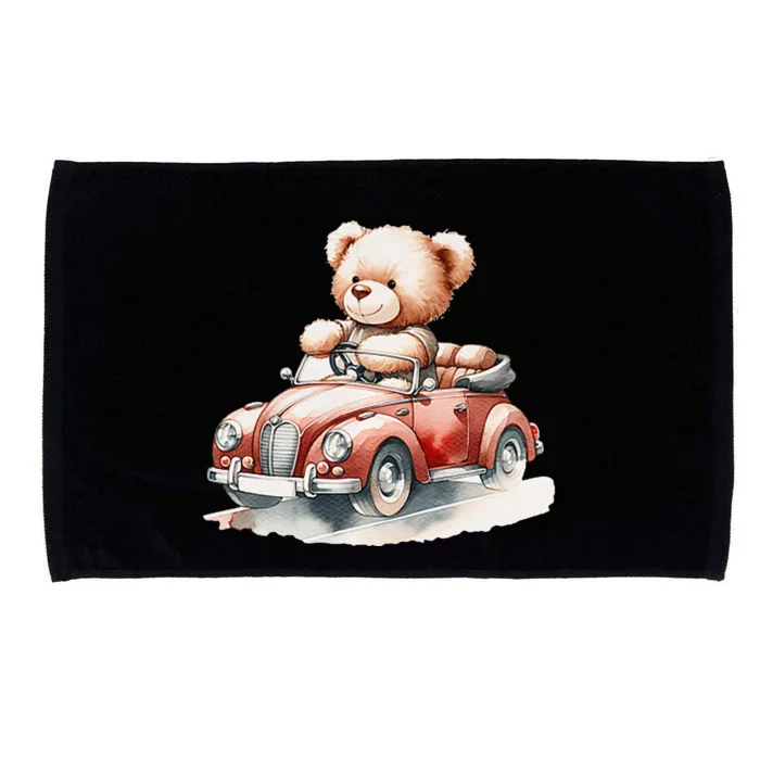 Toy Bear In A Convertible Microfiber Hand Towel