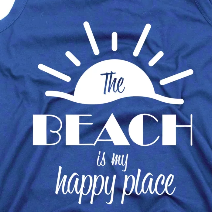 The Beach Is My Happy Place Gift Tank Top