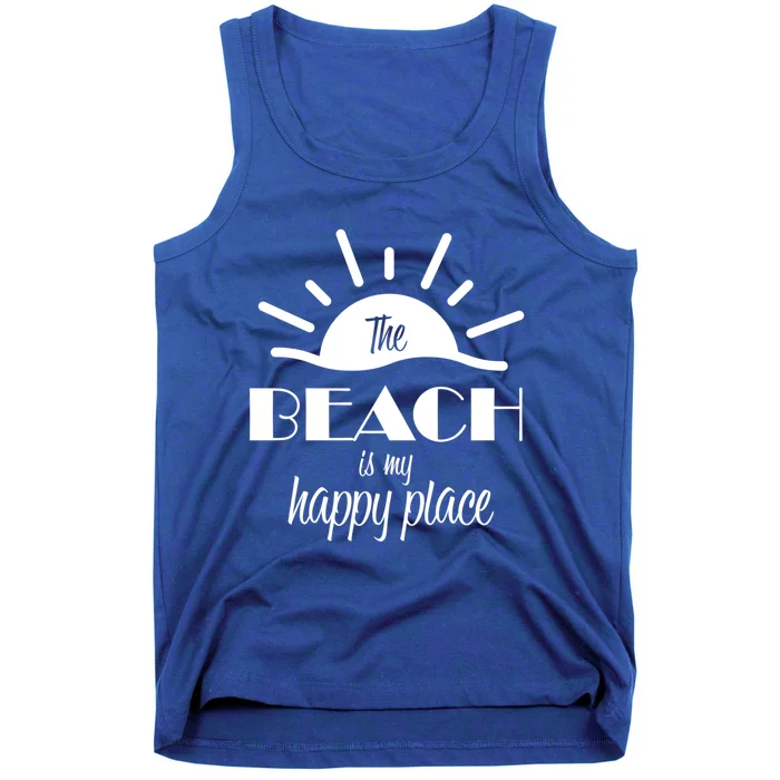 The Beach Is My Happy Place Gift Tank Top