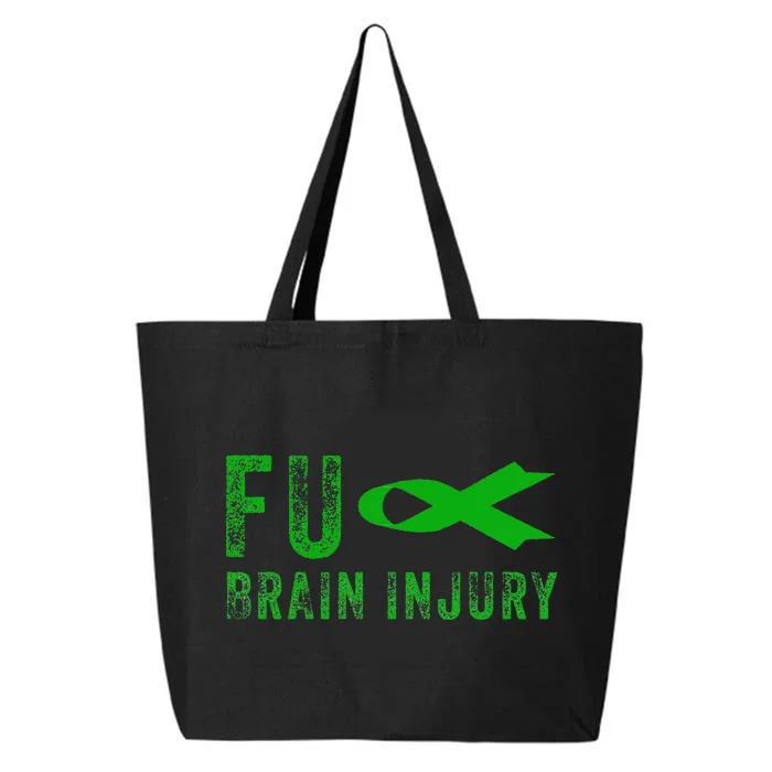 Traumatic Brain Injury Awareness Fu Traumatic Brain Injury 25L Jumbo Tote