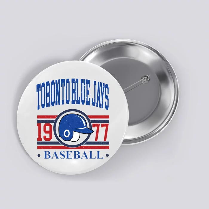 Toronto Blue Jay Baseball Lover Team Support Button