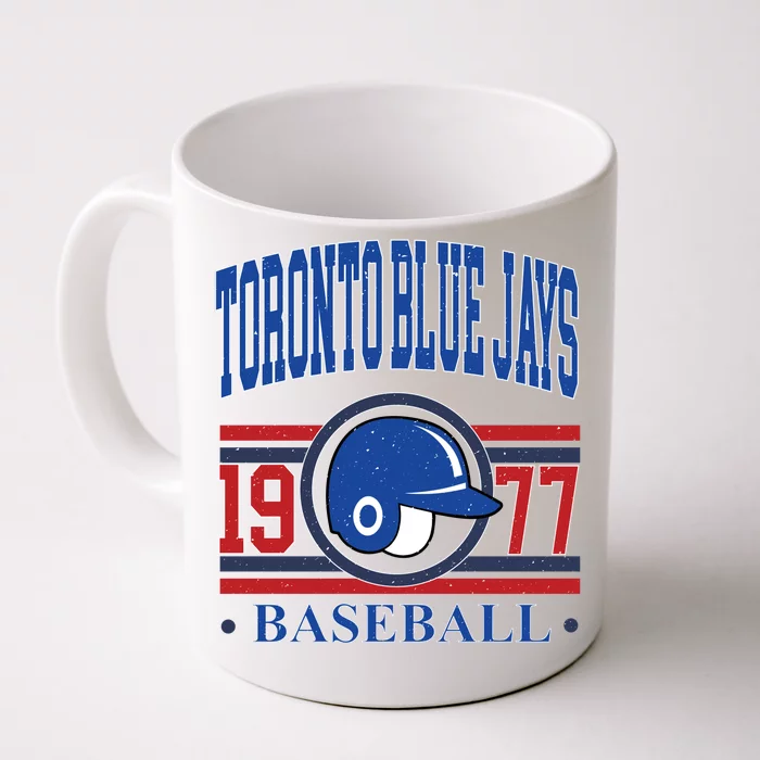 Toronto Blue Jay Baseball Lover Team Support Front & Back Coffee Mug