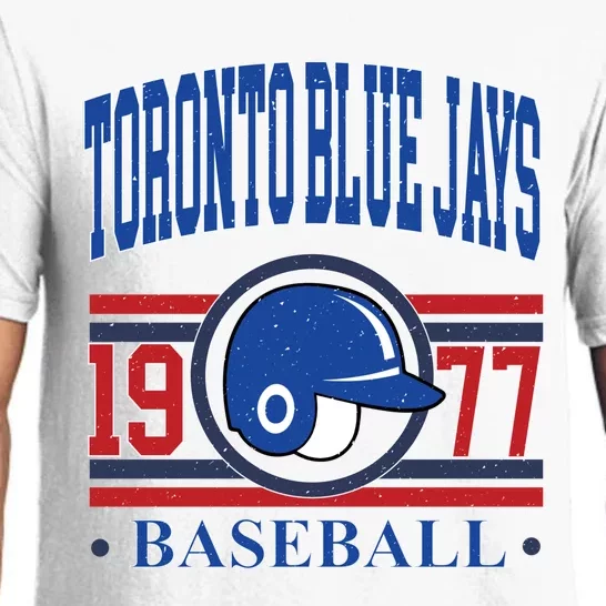 Toronto Blue Jay Baseball Lover Team Support Pajama Set