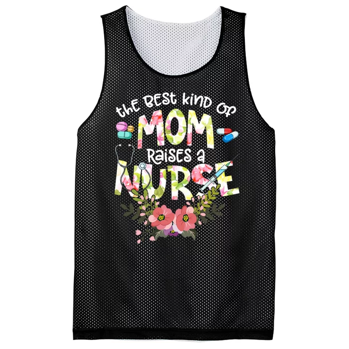 The Best Kind Of Mom Raises A Nurse Mother's Day LPN RN OB Mesh Reversible Basketball Jersey Tank