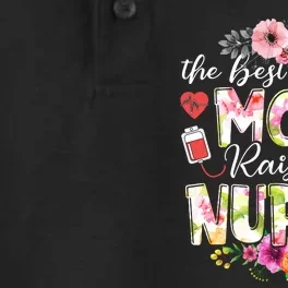 The Best Kind Of Mom Raises A Nurse Nursing Mother's Day Dry Zone Grid Performance Polo